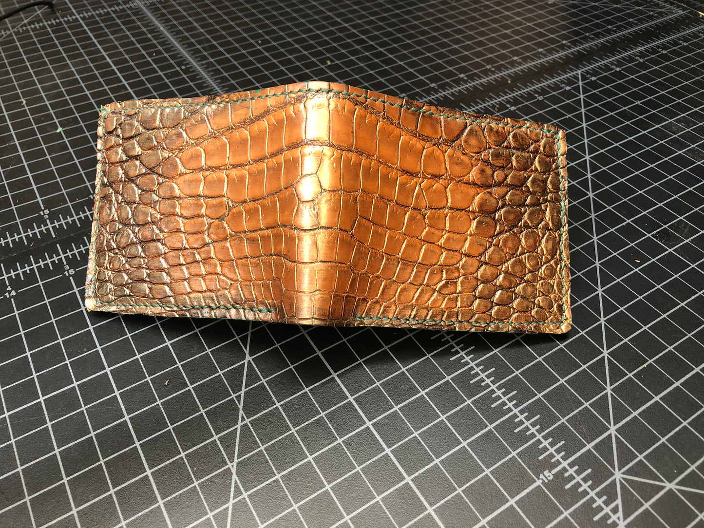 Bronze Alligator bifold