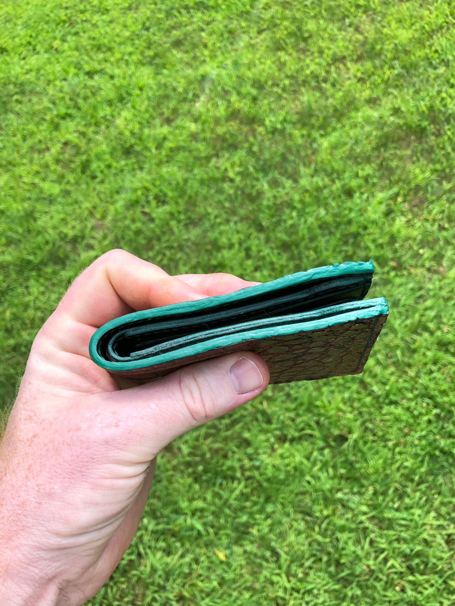 Bronze Alligator bifold