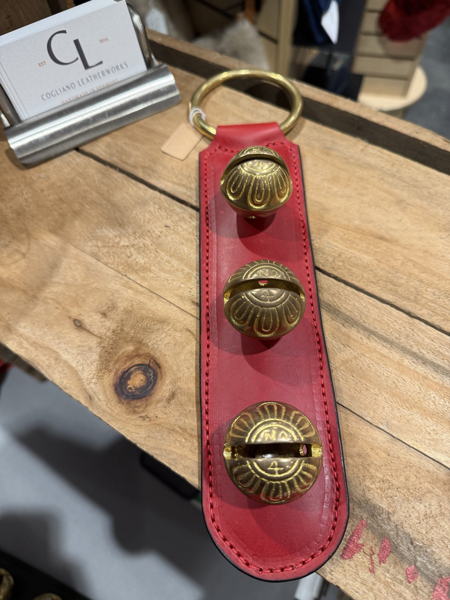 Sleigh Bell Door Hanger